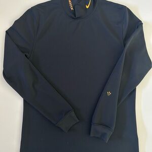 Nike X Nocta Drake Long Sleeve Turtle Neck with Yellow Swoosh size M